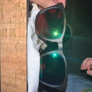 Costa Sullivan Polarized Black and Green Sunglasses